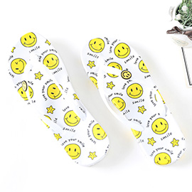 Love Your Smile Message Flip Flop Slippers