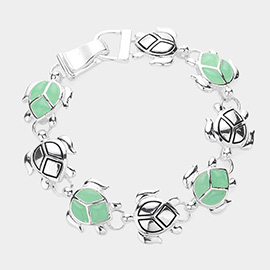 Turtle Link Magnetic Bracelet
