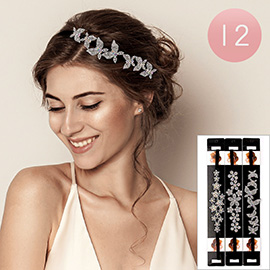 12PCS - Butterfly Flower Star Stretch Headbands