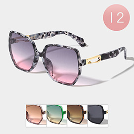 12PCS - Celluloid Acetate Wayfarer Sunglasses