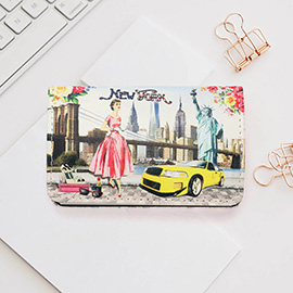 New York Printed Credit / Business Card Case