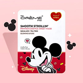 Mickey Mouse Smooth Strolling Printed Essence Face Sheet Mask