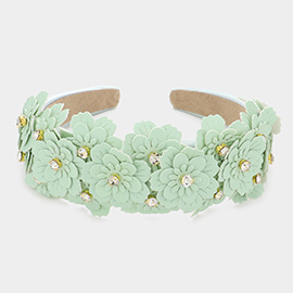 Flower Cluster Headband