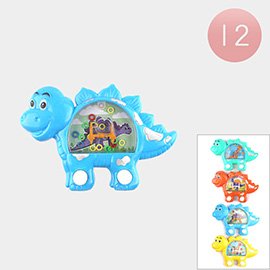 12PCS - Dinosaur Water Ring Toss Game Toys