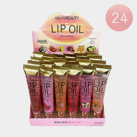 24PCS - Shiny Hydrating Lip Oils