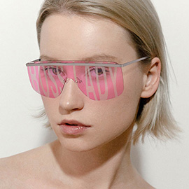 Boss Lady Message Tinted Wayfarer Sunglasses
