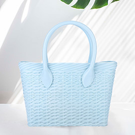 Solid Jelly Tote Bag