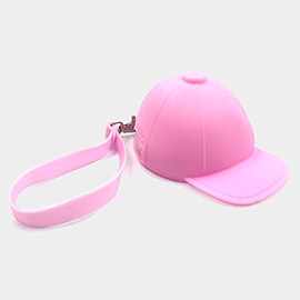 Silicon Hat Coin Purse With Strap
