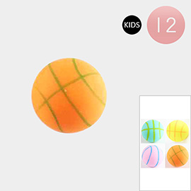 12PCS - Rainbow Basketball Squeeze Kids Toys