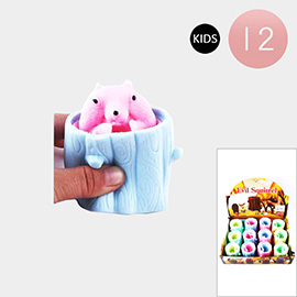 12PCS - Pop Up Mole Squeeze Kids Toys