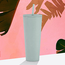 Tapered Design Solid Acrylic Tumbler