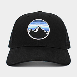 Ridgeline Mountain Mesh Back Baseball Cap