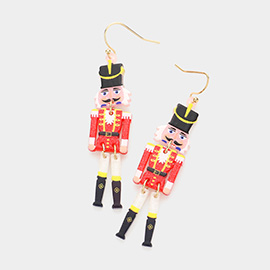 Christmas Soldier Nutcracker Dangle Earrings