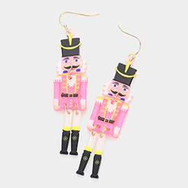 Christmas Soldier Nutcracker Dangle Earrings