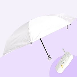 Bling Handle Pointed Foldable Umbrella