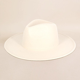 Solid Fedora Panama Hat