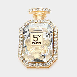 No. 5 Paris Message Perfume Pin Brooch