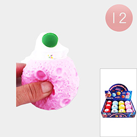 12PCS - Pop Up Astronaut Squeeze Kids Toys