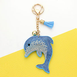 Bling Dolphin Keychain