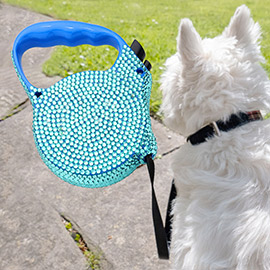 Bling Retractable Dog Leash
