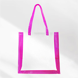 Transparent Tote Bag / Shoulder Bag