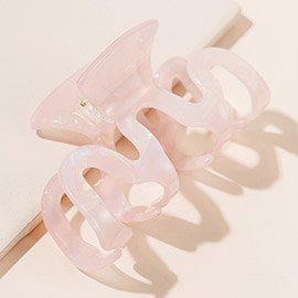 Acetate Abstract Hair Claw Clip