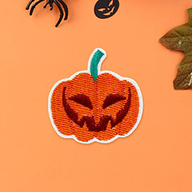 Halloween Pumpkin Iron On Patch