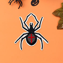 Halloween Spider Iron On Patch