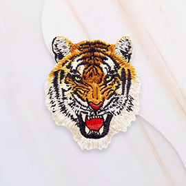 Tiger Iron On Patch