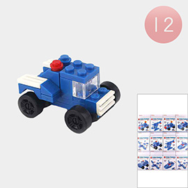 12PCS - Specoail Policeman Building Block Toy