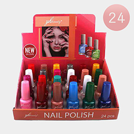 24PCS - Enjoy Color Nail Polish