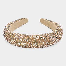 Stone Pearl Embellished Headband