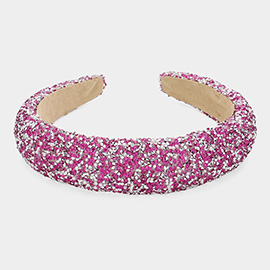 Stone Pearl Embellished Headband