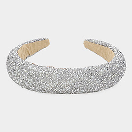 Stone Pearl Embellished Headband