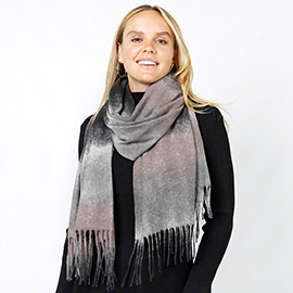 Multi Color Oblong Scarf / Shawl