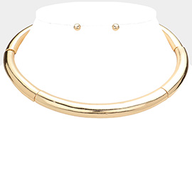 Metal Collar Necklace