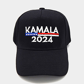 KAMALA Harris 2024 Message Pointed Baseball Cap