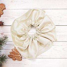 Pearl Embellished Scrunchie Hair Band