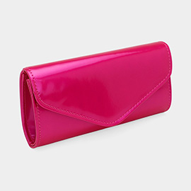 Shiny Envelop Evening Clutch / Crossbody Bag