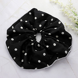 Polka Dot Scrunchie Hairband