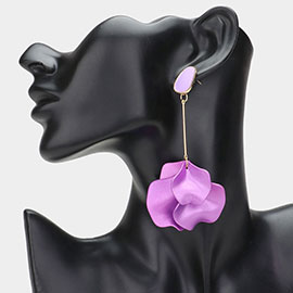 Petal Dropdown Dangle Earrings