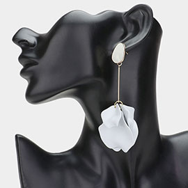 Petal Dropdown Dangle Earrings