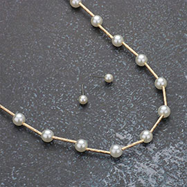 Pearl Beaded Necklace