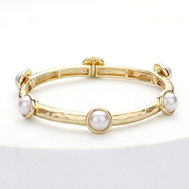 Pearl Pointed Stretch Bracelet