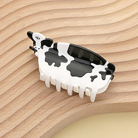 Cow Hair Claw Clip