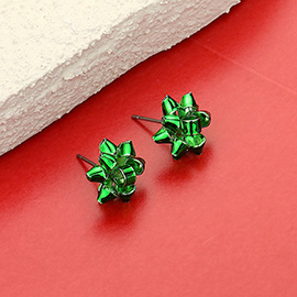 Bourgeois Bow Stud Earrings