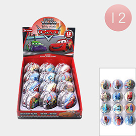 12PCS - Car Printed Yoyo Ball Toys