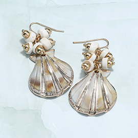 Sea Shell Dangle Earrings