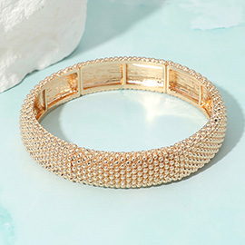 Mesh Metal Stretch Bracelet