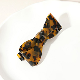 Celluloid Acetate Bow Barrette